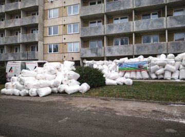 BD Štouračova Brno - foukaná polystyrenová izolace