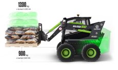 Elektrický smykový nakladač ELISE 900