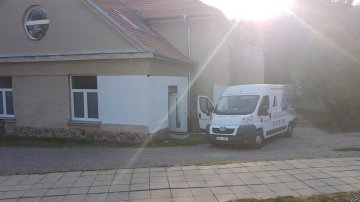 Foukaná izolace KNAUF Supafil Loft - zateplení podlahy, Sokolovna, Brno Řečkovice