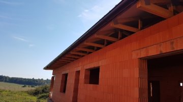 Foukaná izolace KNAUF Supafil Loft - RD Babice nad Svitavou