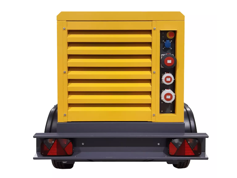 Generátor Atlas Copco QAS 45 Kd vč. silničního podvozku